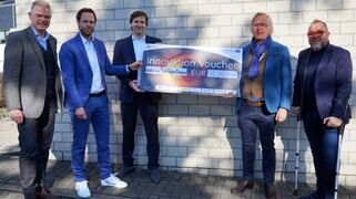 Übergabe des Vouchers