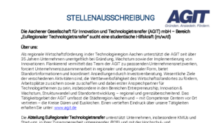 Stellenausschreibung